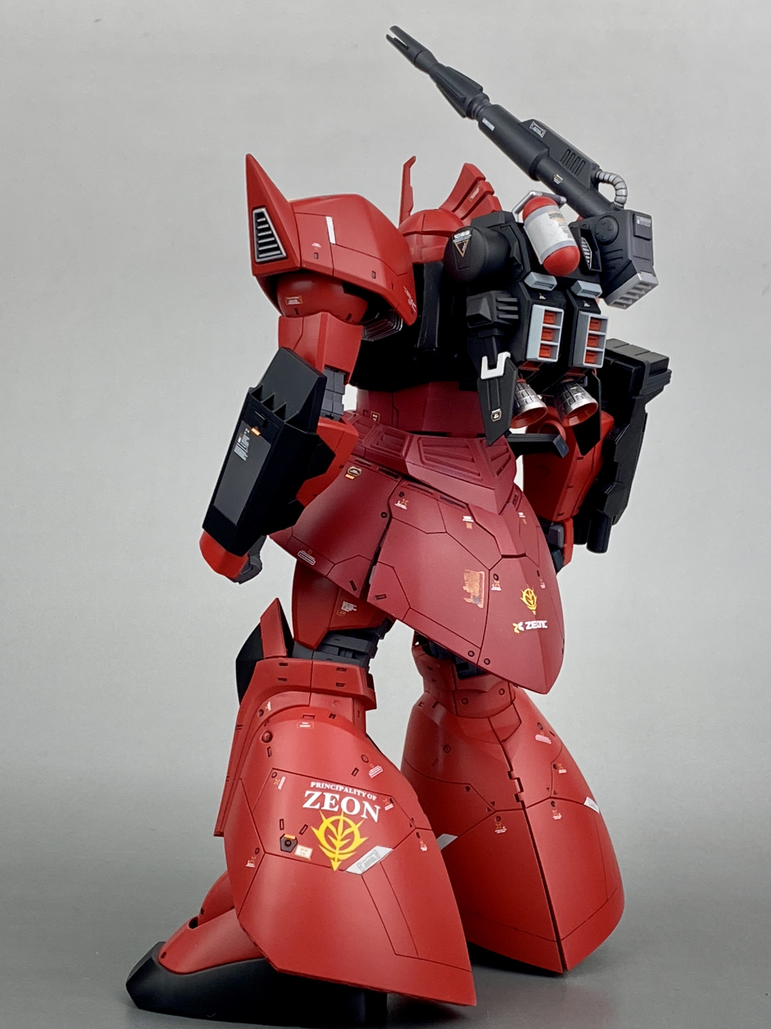 MS-14Cシャア専用ゲルググキャノン｜ぶらっ熊さんのガンプラ作品