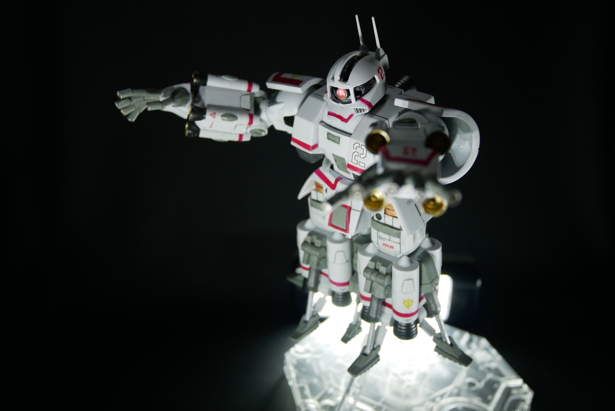 もうしばらくは旧キットはいいと感じました（MSN-01 高速機動型ザク