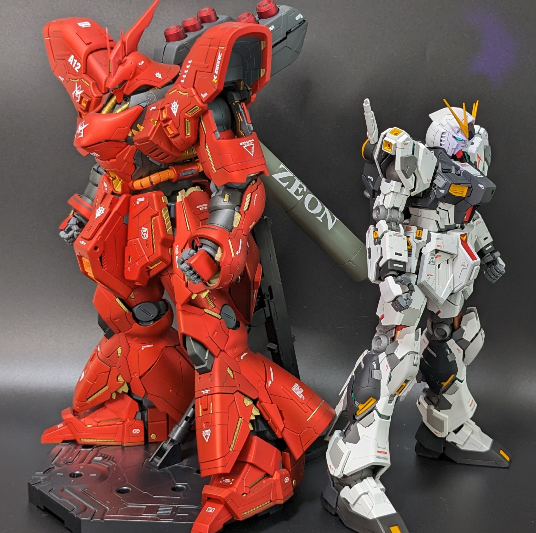 MG νガンダム Ver．ka 全塗装｜TOMOPLAさんのガンプラ作品｜GUNSTA