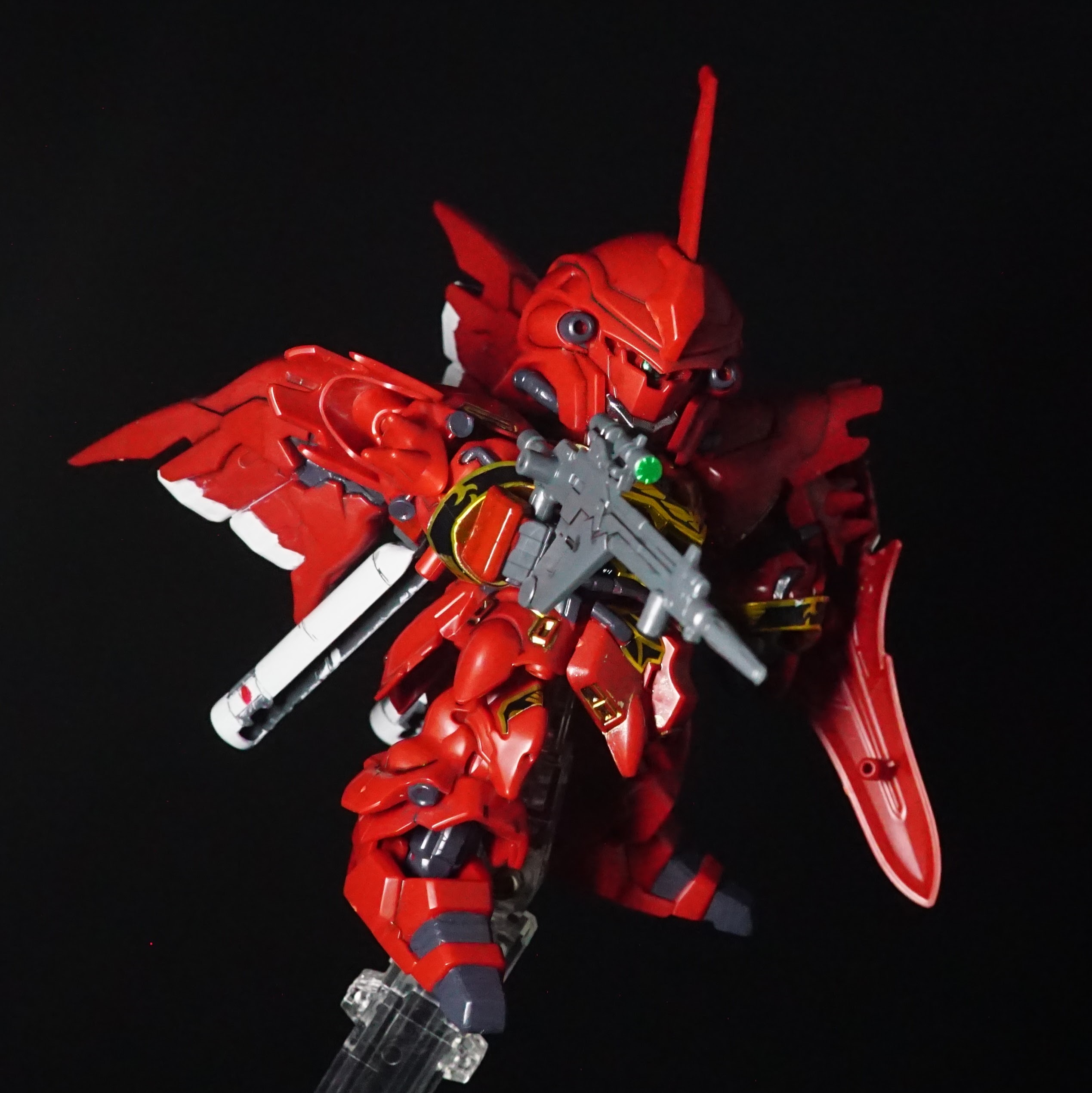 SDガンダム EXスタンダード013 シナンジュ｜しるばにあさんのガンプラ