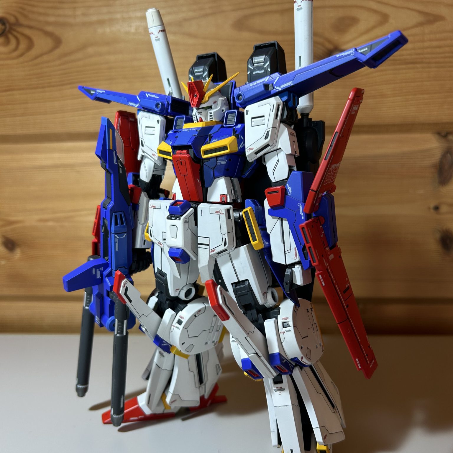 MG 強化型ZZガンダムver.ka｜ちゃがもさんのガンプラ作品｜GUNSTA