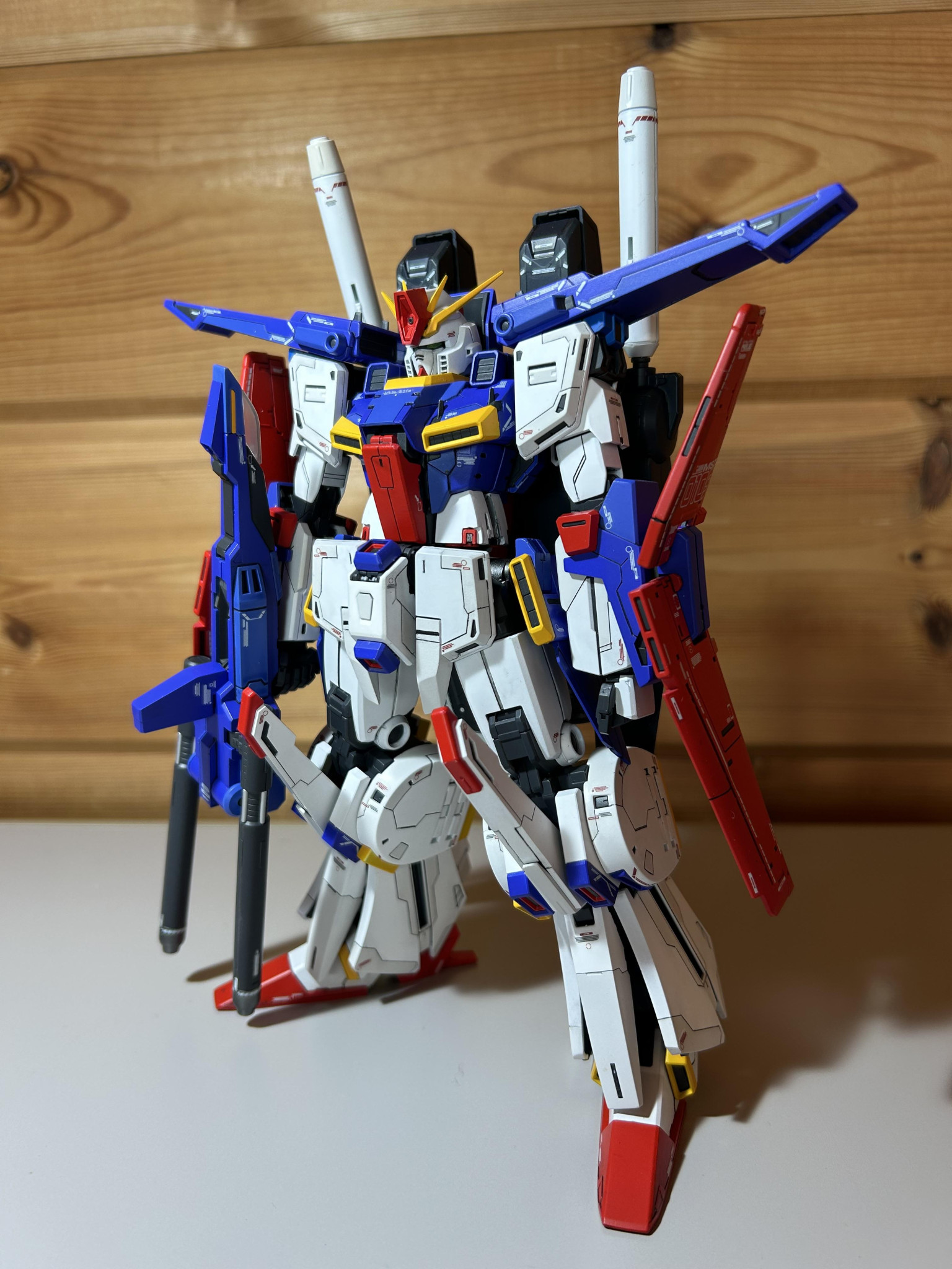 MG 強化型ZZガンダムver.ka｜ちゃがもさんのガンプラ作品｜GUNSTA