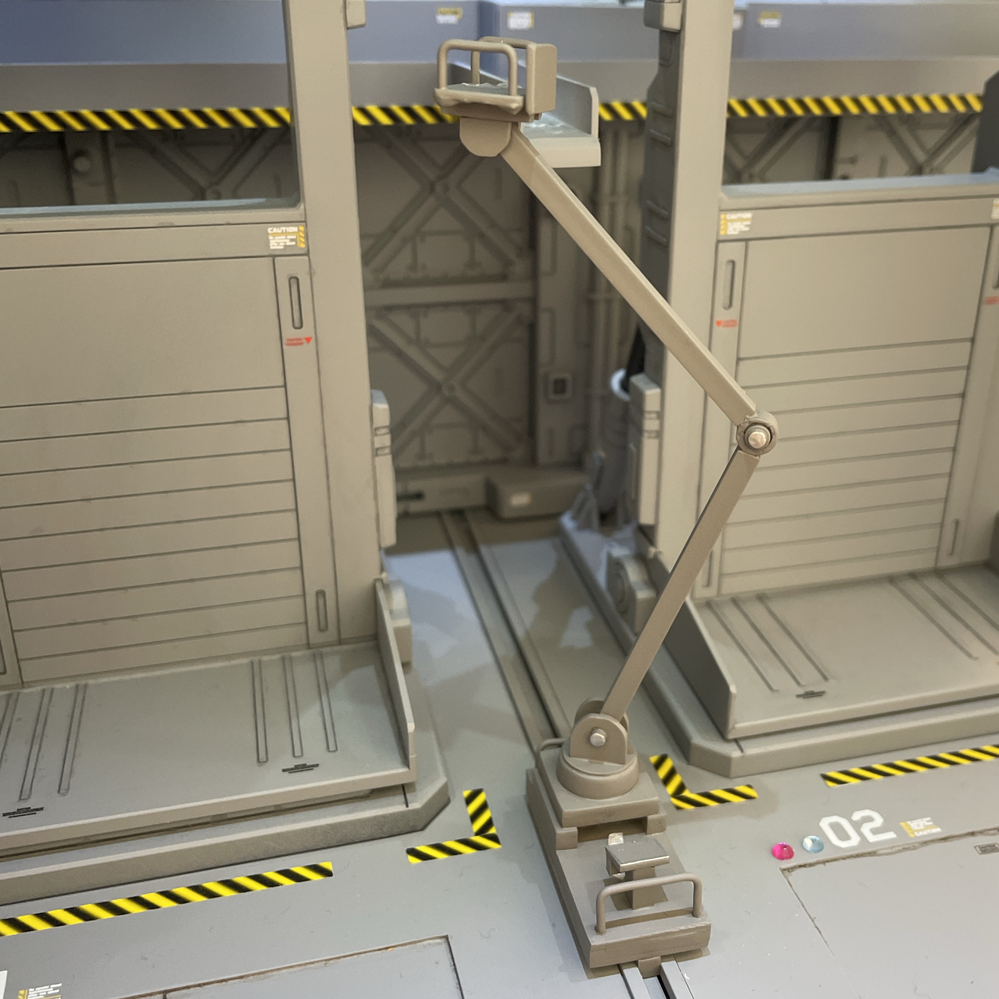 新MS格納庫 (撮影用)｜MIROKUさんのガンプラ作品｜GUNSTA（ガンスタ）