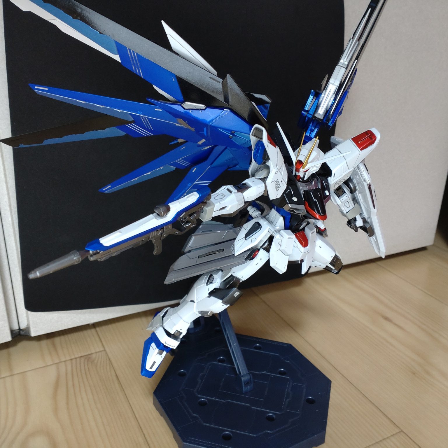 MG フリーダムガンダムver2.0(全塗装)｜のやさんのガンプラ作品