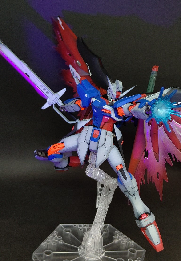 HGデスティニーガンダムSpecⅡ全塗装｜じんべえさんのガンプラ作品