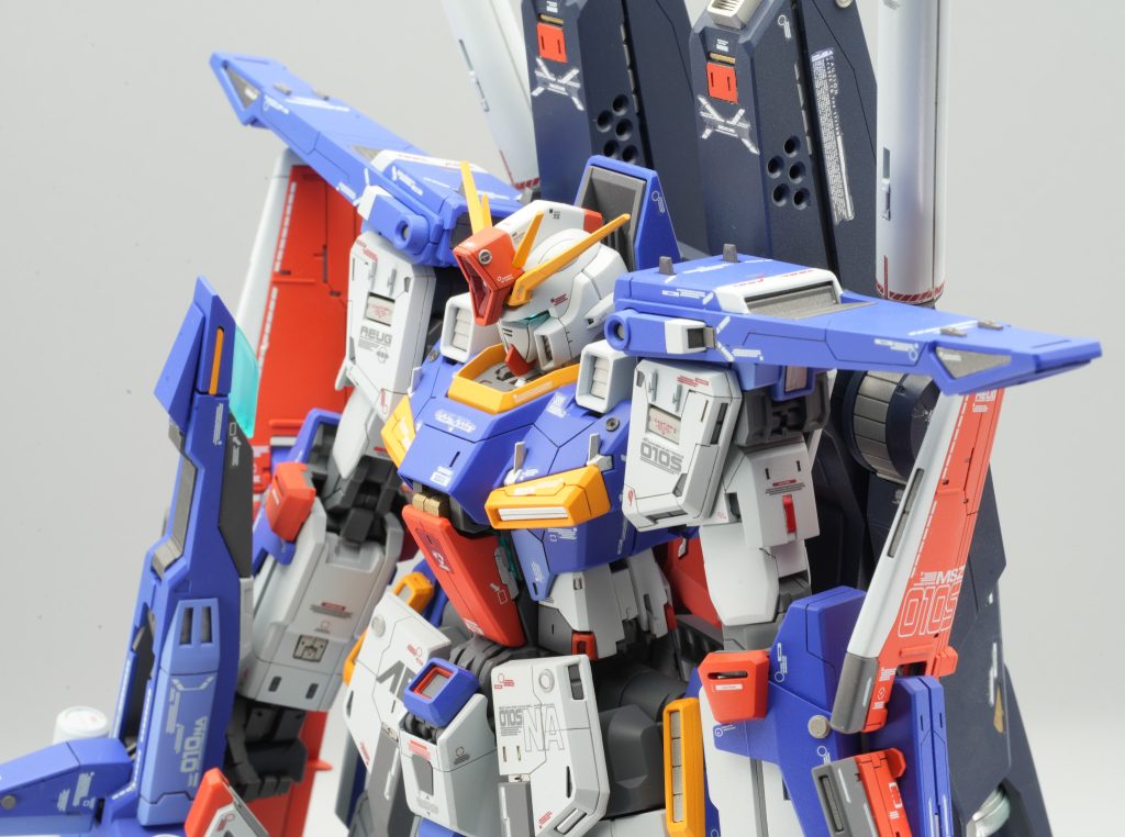 MG 強化型ZZガンダム｜kametaさんのガンプラ作品｜GUNSTA（ガンスタ）