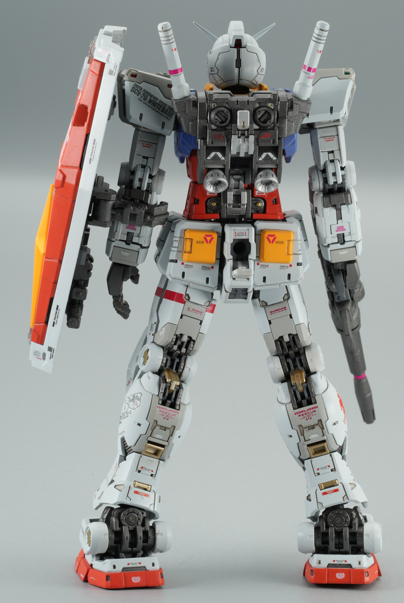 RG ガンダムver2.0｜kametaさんのガンプラ作品｜GUNSTA（ガンスタ）