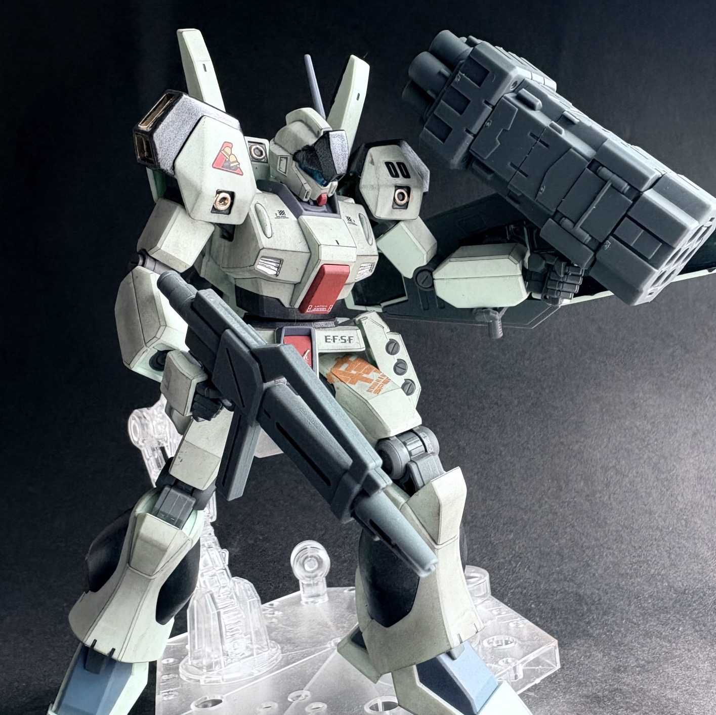 ジェガン 実体火力支援機｜弐栞樹さんのガンプラ作品｜GUNSTA（ガンスタ）