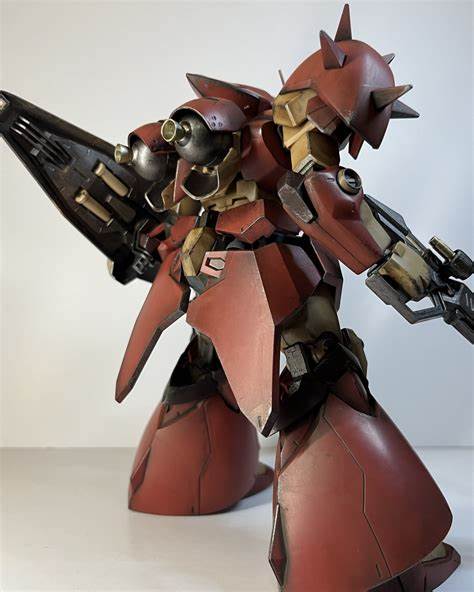 HG メッサー F02型 ウェザリング｜よこぷらさんのガンプラ作品｜GUNSTA