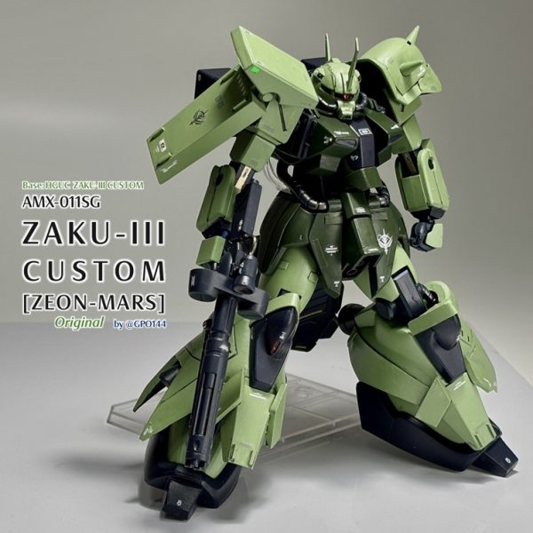 ザクIII改 ジオンマーズ仕様｜gpo144さんのガンプラ作品｜GUNSTA