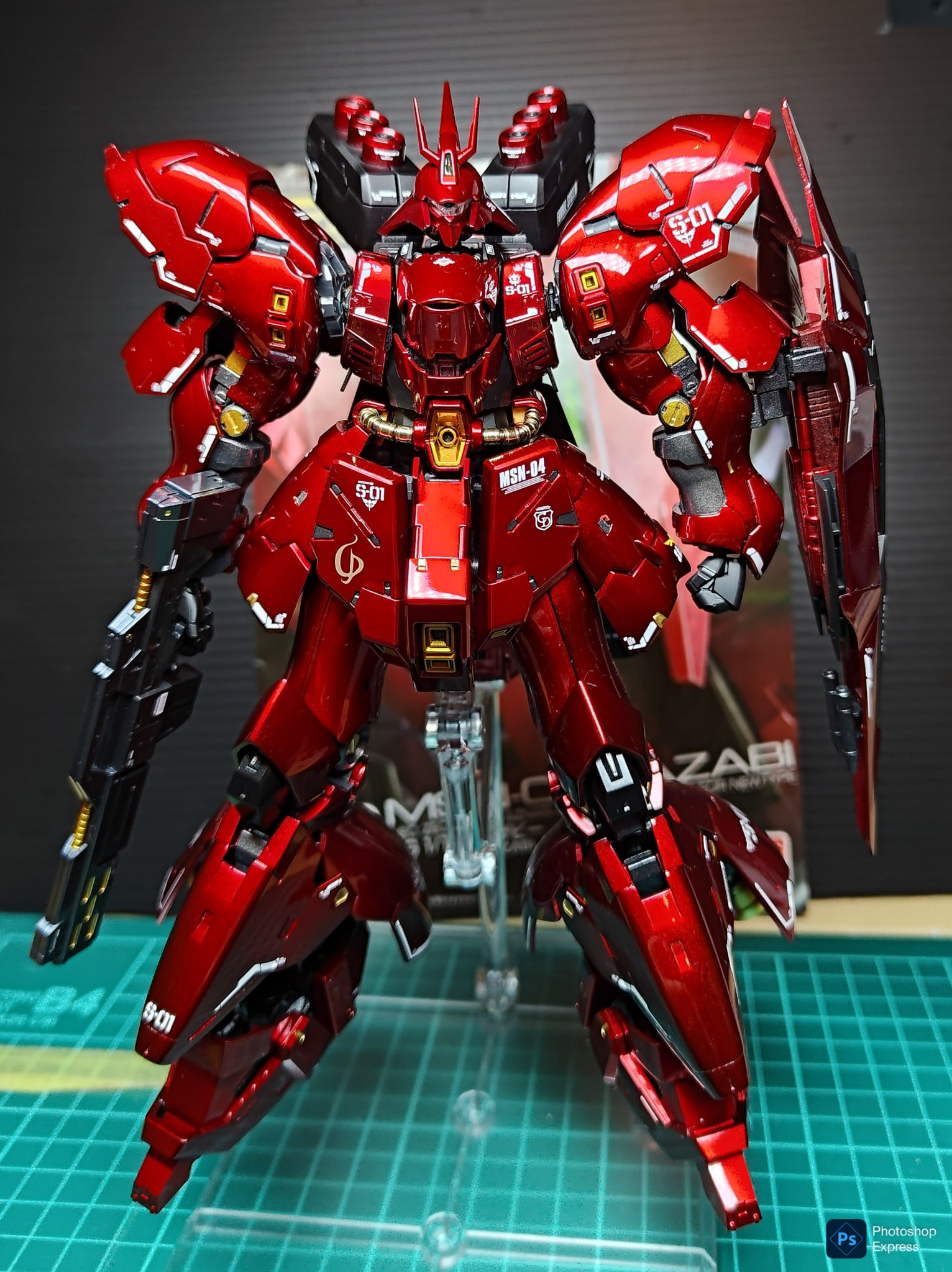 RGサザビー キャンディ塗装｜@Abel00000009さんのガンプラ作品｜GUNSTA