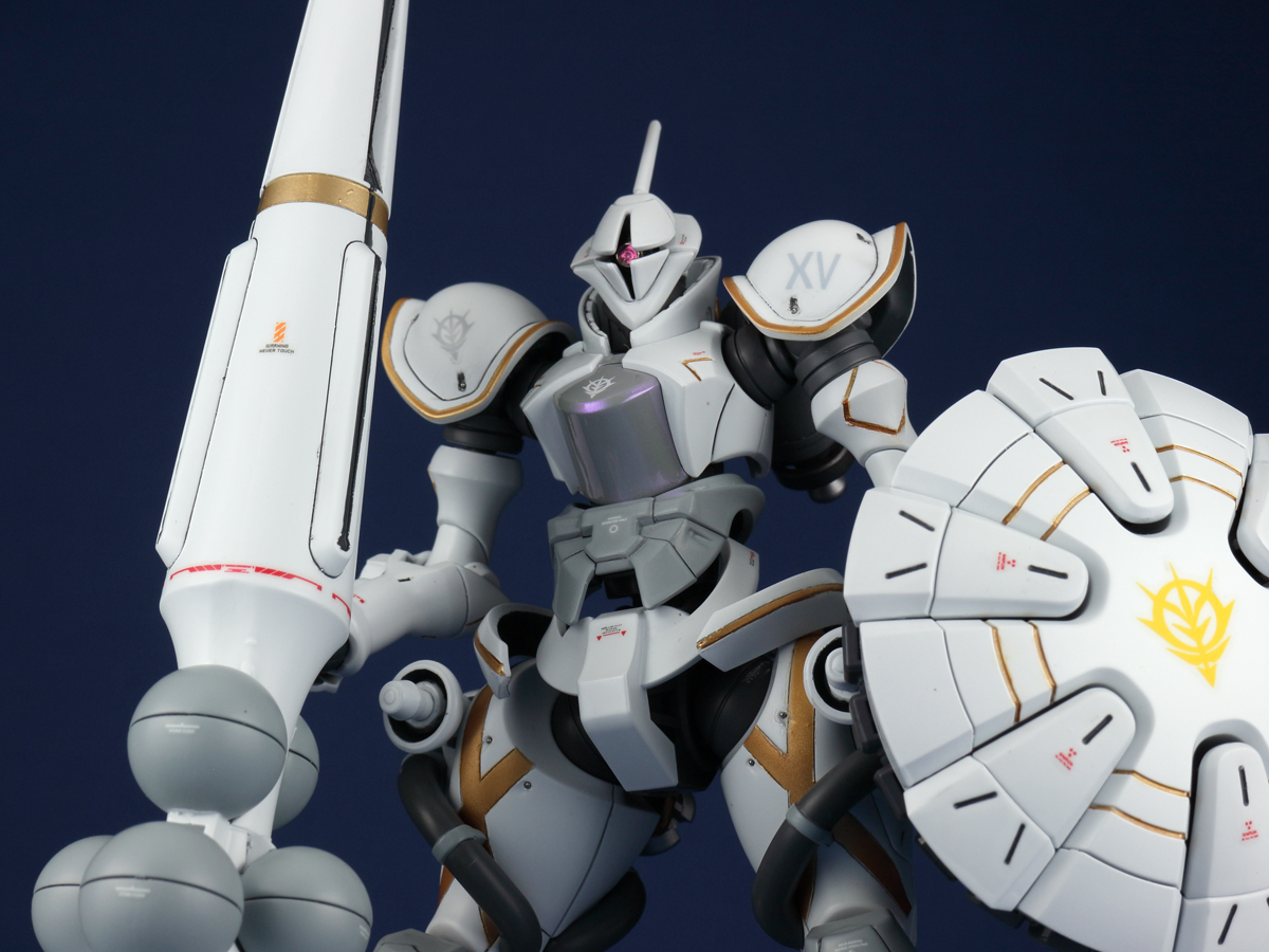 HG 1/144 エグザベ専用ギャン(ハクジ装備)/XAVIER'S GYAN HAKUJI-PACKS