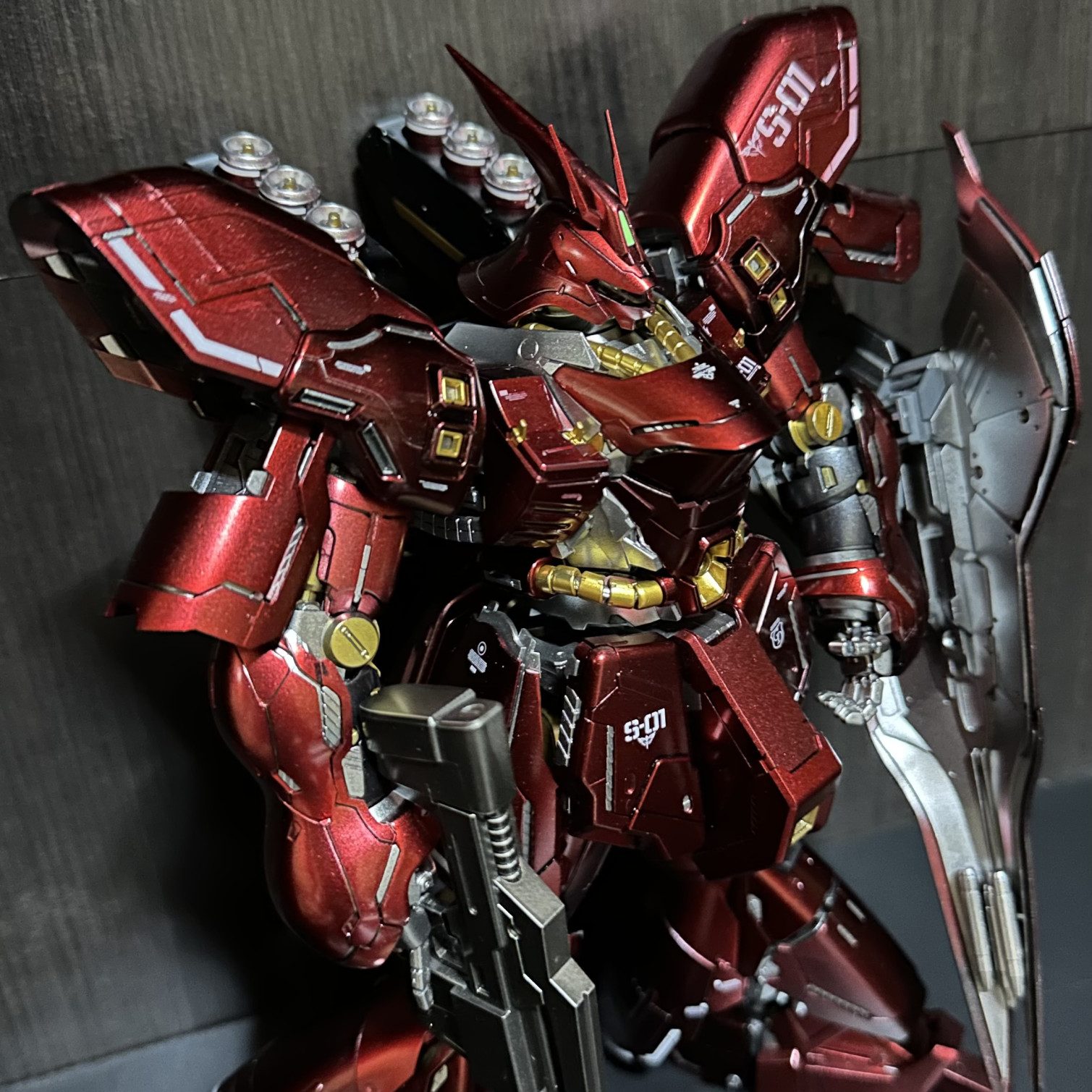 NEO ZEON MSN-04SAZABI サザビーVer.ka｜KD makotoさんのガンプラ作品