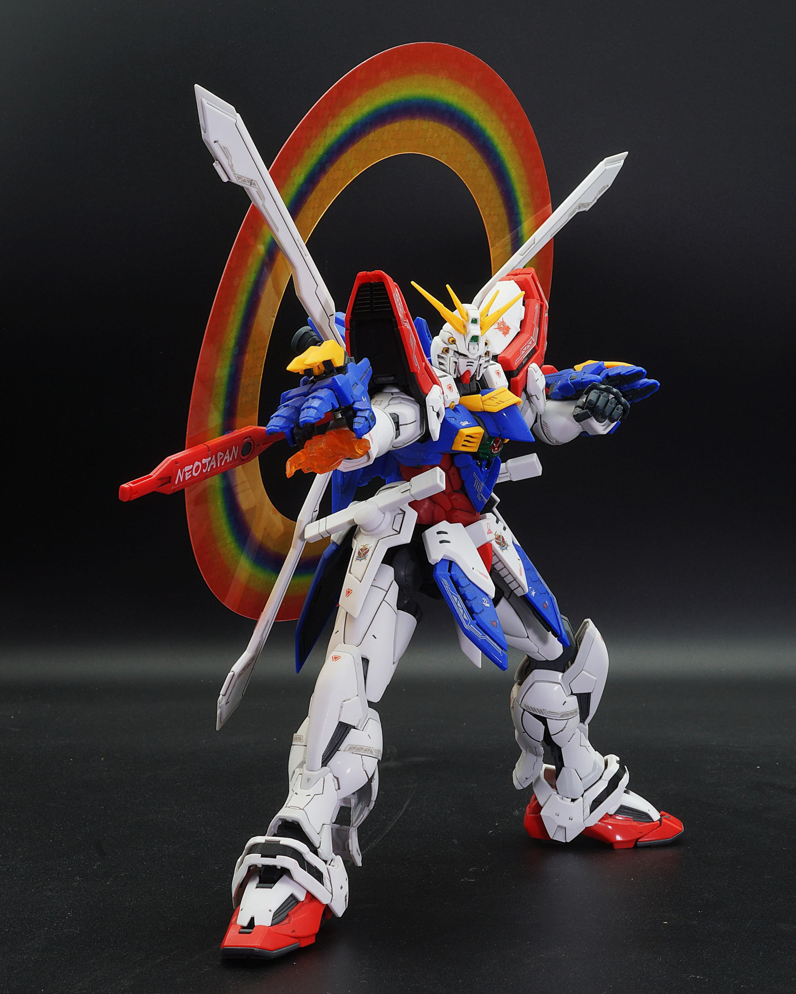 1/100 ハイレゾリューション ゴッドガンダム｜あるむさんのガンプラ