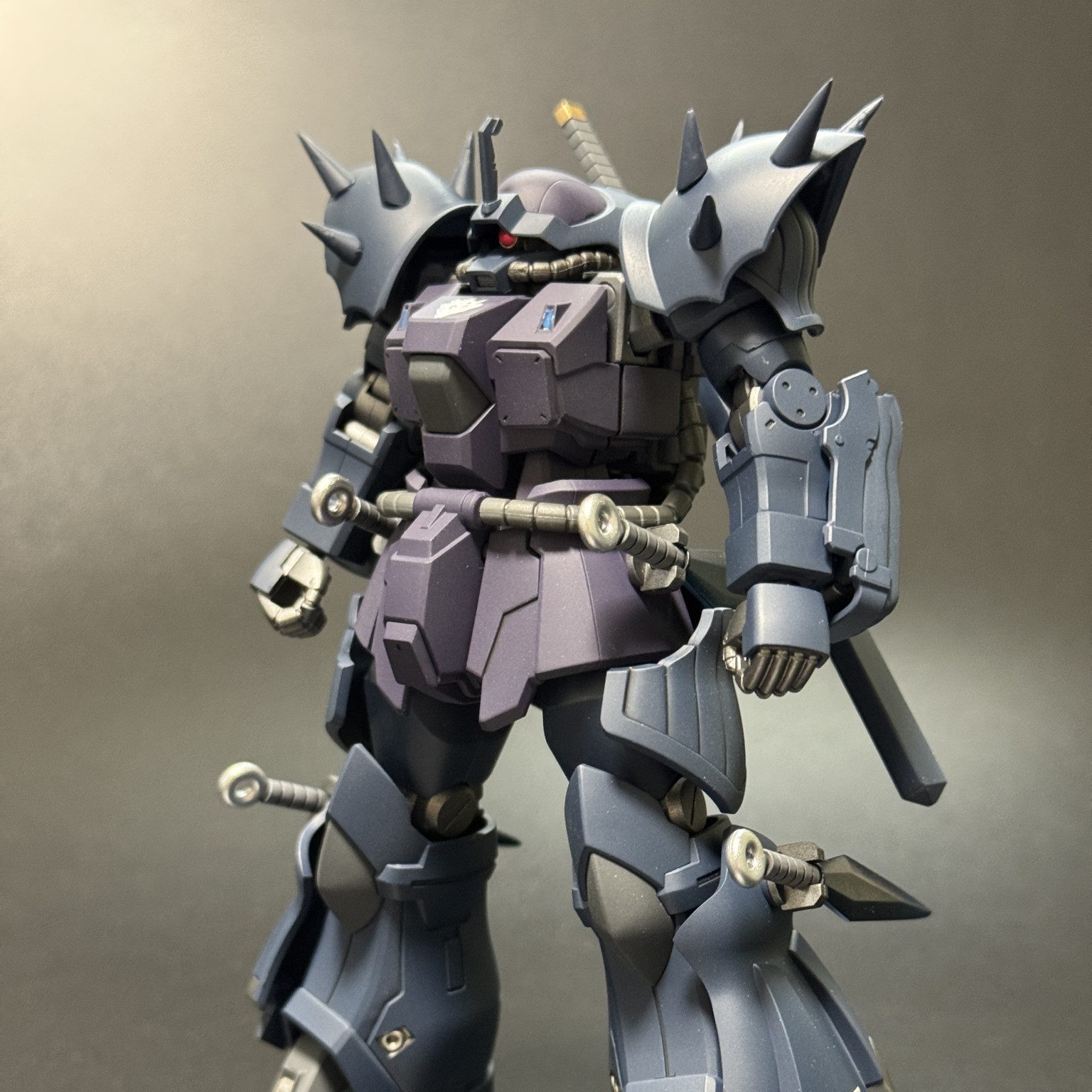 HGUC 1/144イフリートナハトつや消しキャンディ全塗装完成品自作