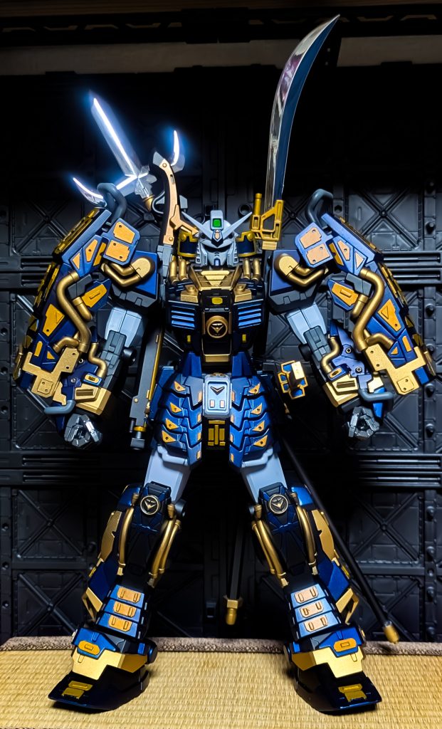MG真武者頑駄無 プラ板盛り全塗装｜サカナさんのガンプラ作品｜GUNSTA