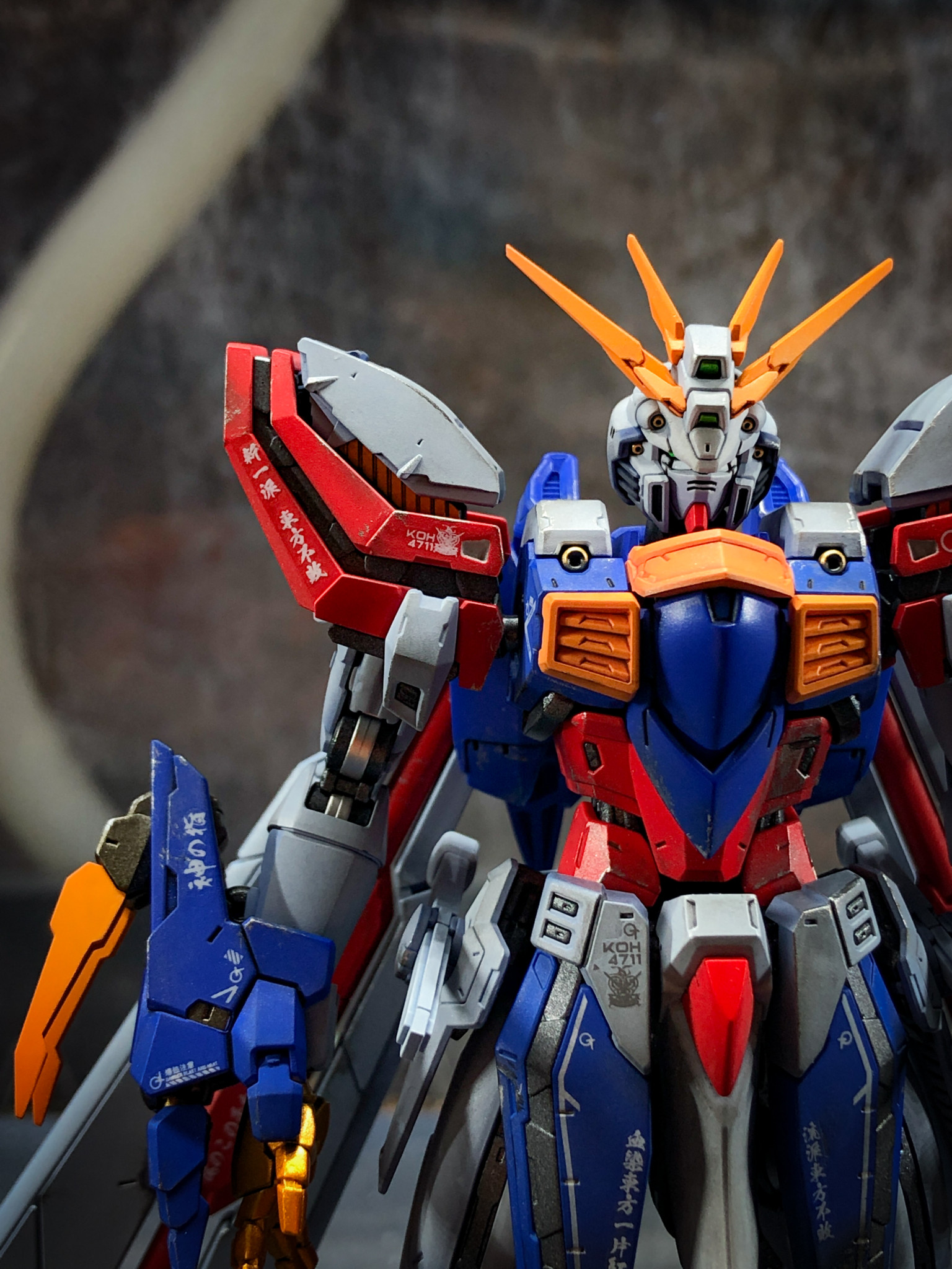 RG 1/144 ゴッドガンダム, God Gundam | 全塗装完成品｜Edicineさんの