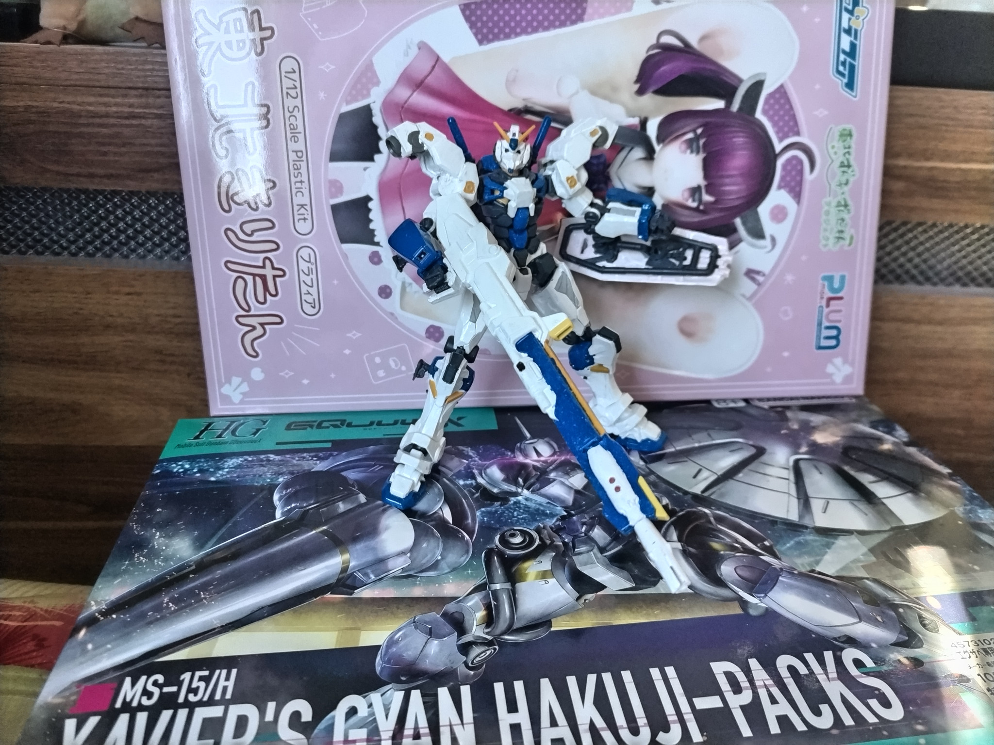 GQ版ガンダム4号機、ガンダム5号機｜ボンクラ工作員さんのガンプラ作品