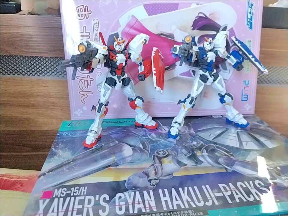 GQ版ガンダム4号機、ガンダム5号機｜ボンクラ工作員さんのガンプラ作品