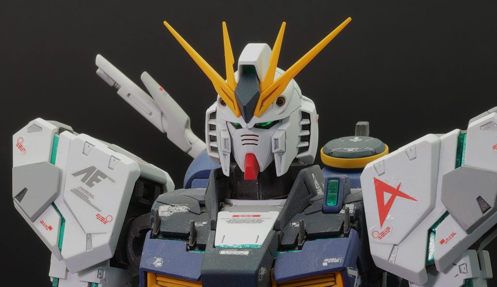 MG 1/100 νガンダム Ver.ka全塗装｜あるむさんのガンプラ作品｜GUNSTA