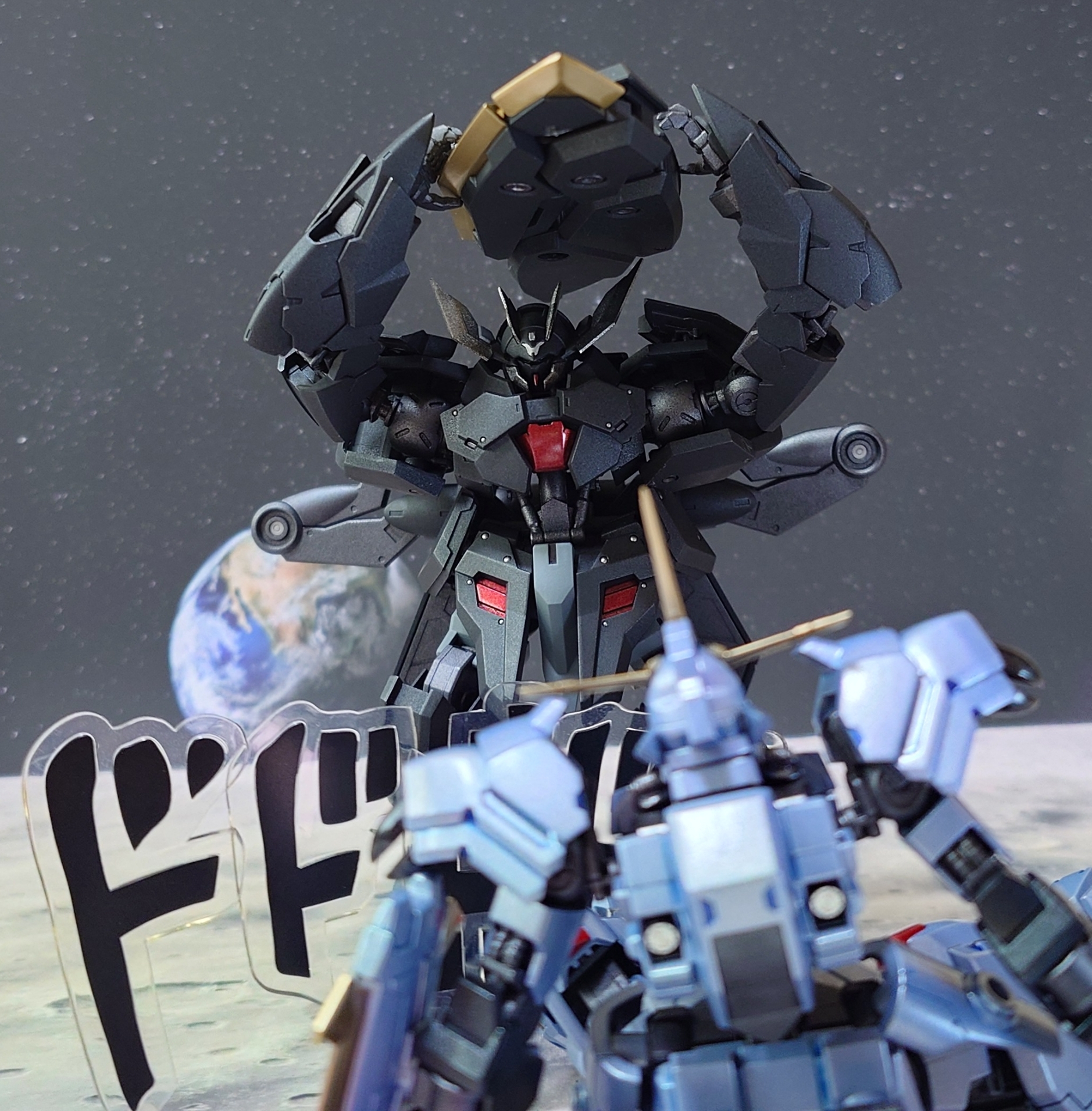 HGIBO 1/144 ガンダム・ザガン｜黒井 響介さんのガンプラ作品｜GUNSTA