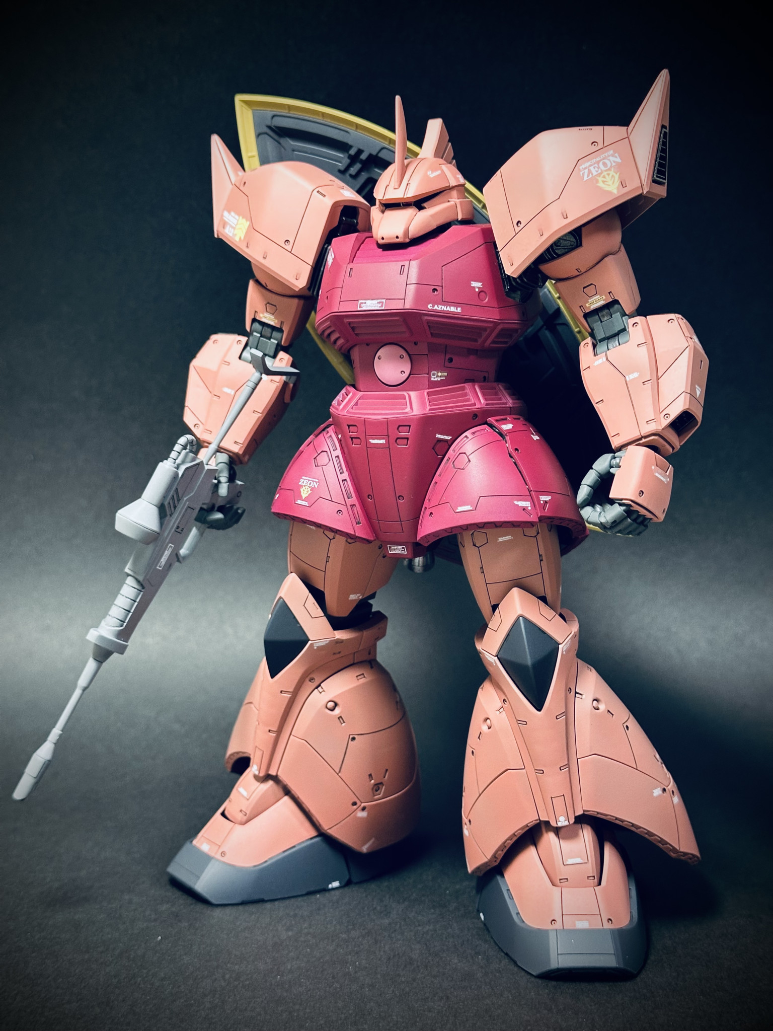 MGシャア専用ゲルググver2.0｜395さんのガンプラ作品｜GUNSTA（ガンスタ）