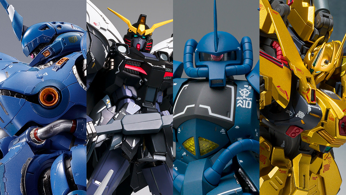 1月23日10時より「METAL BUILD ケンプファー」「G.F.F.M.C. ガンダム