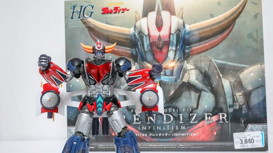 HG グレンダイザー：INFINITISM』プラモデルレビュー｜ガンプラWALKER