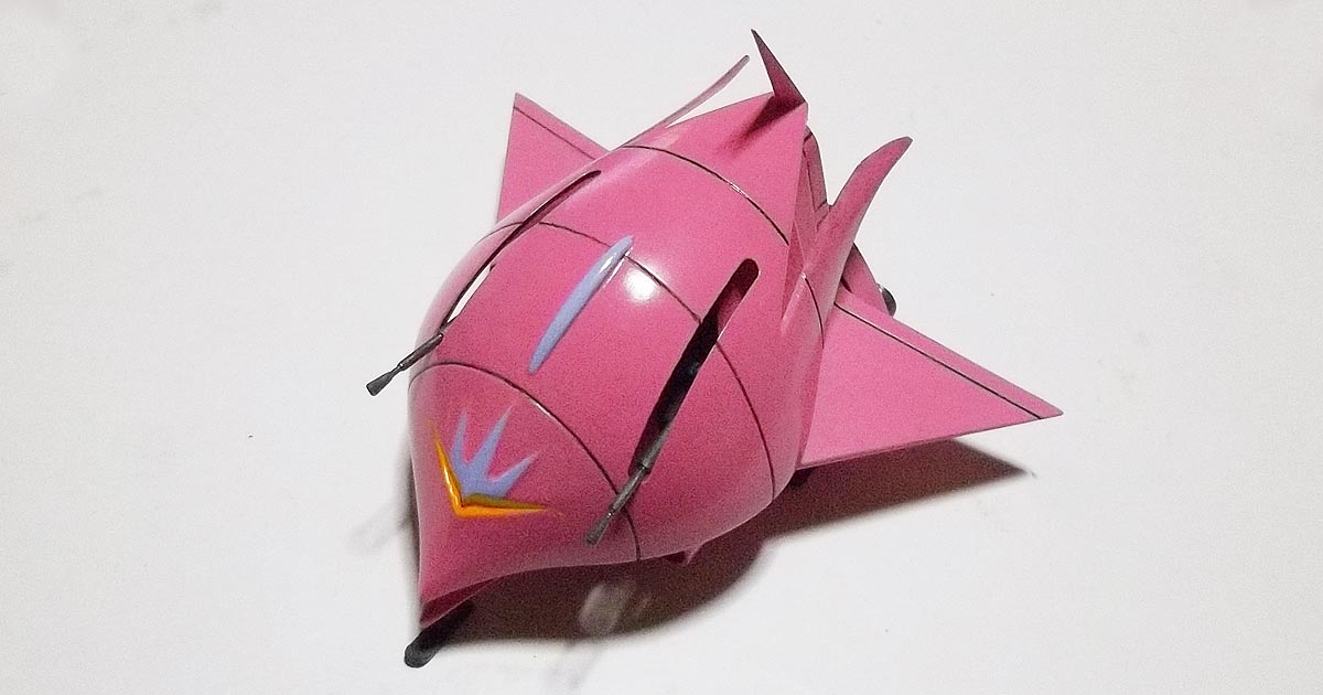 旧キット、1/550 エルメスを安室奈美恵カラーで作ります ガンプラ120%!