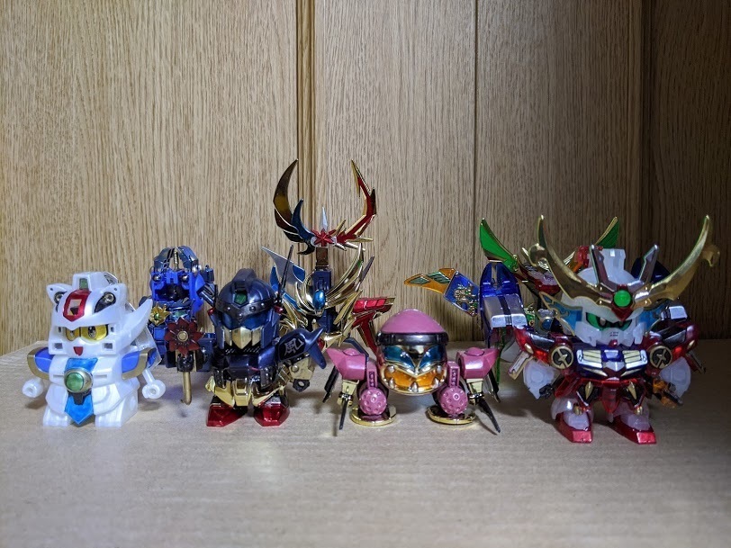 BB戦士 Go!Go!豪華秘伝 武者バトル最強チーム！: ちょっと作りすぎた