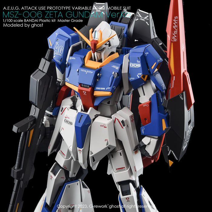G-REWORK DECAL] [MG] ZETA GUNDAM Ver.Ka — GUNPLA SA