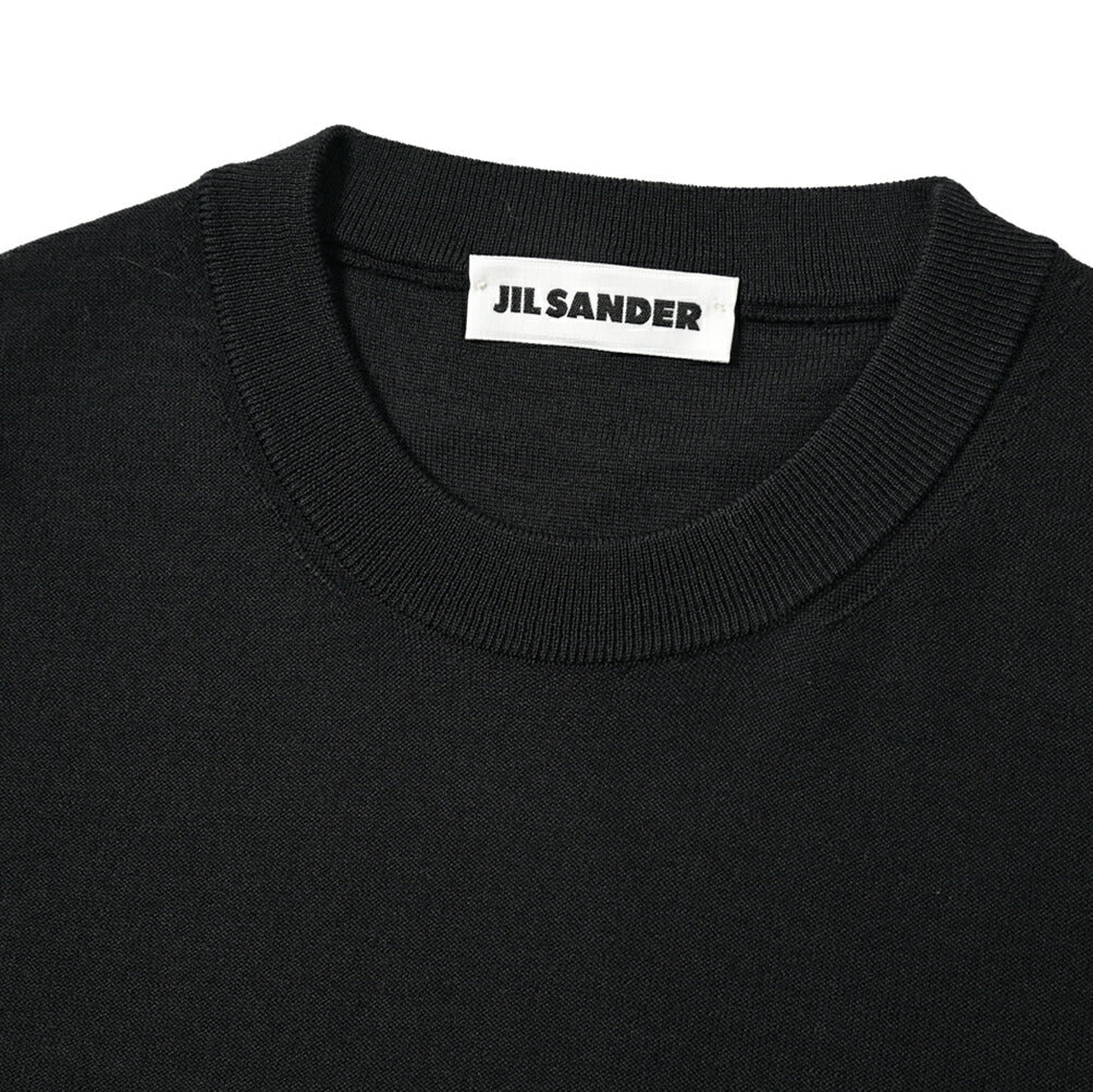 SALE｜JIL SANDER ジルサンダー / ヴァージンウール100% クルーネック
