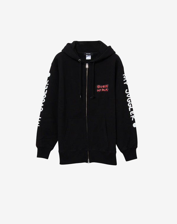 guernika×JUGGLER】TORAPPI Zip Hoodie / Black – guernika official