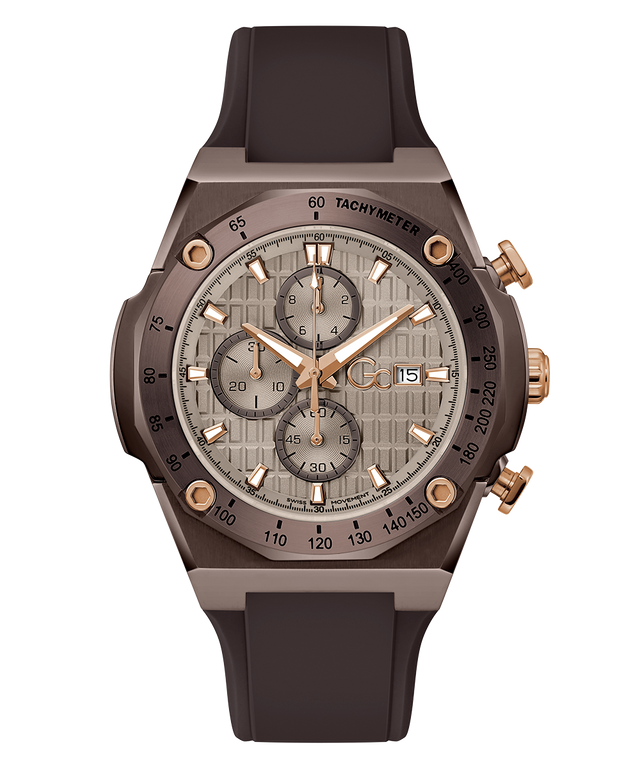 Gc IdolSport Chrono Silicone - Z68005G1 | GUESS Watches US