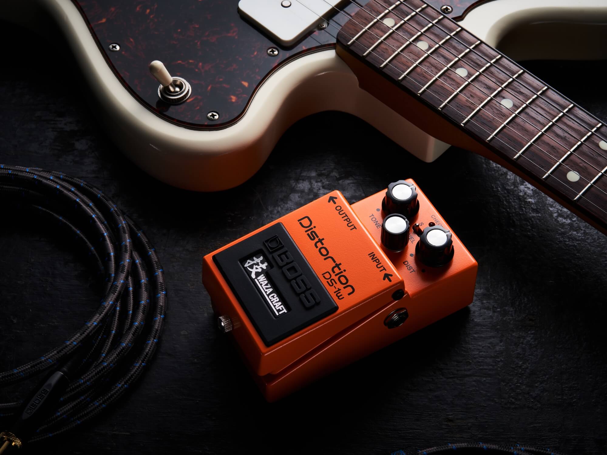 Boss finally gives the iconic DS-1 the Waza Craft treatment