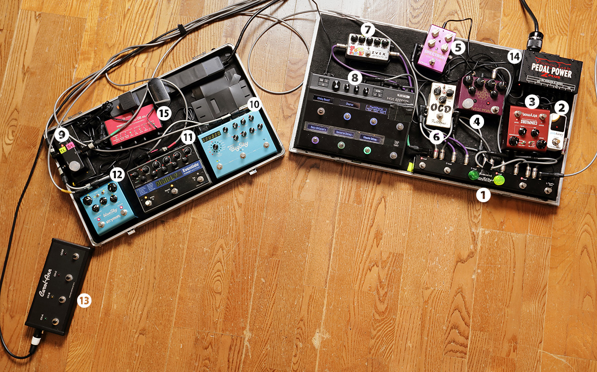 エジマハルシのタイトでコシのあるサウンドを実現するエフェクター