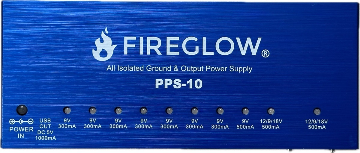 FIREGLOW PPS-10｜コンパクトで低価格なパワーサプライ 島村楽器限定