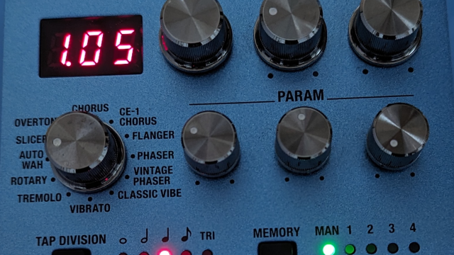 CE-1】BOSSの至高のモジュレーションマルチMD-200をレビュー【メリット