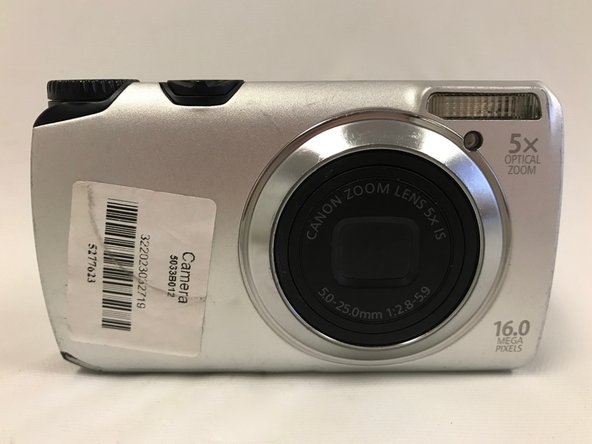 Canon Powershot A3300 IS Troubleshooting - iFixit