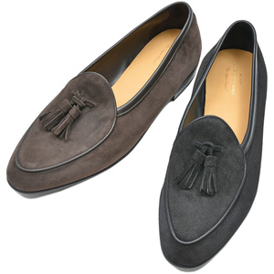 BAUDOIN & LANGE（ボードイン アンド ランジ）ラムスエードタッセル