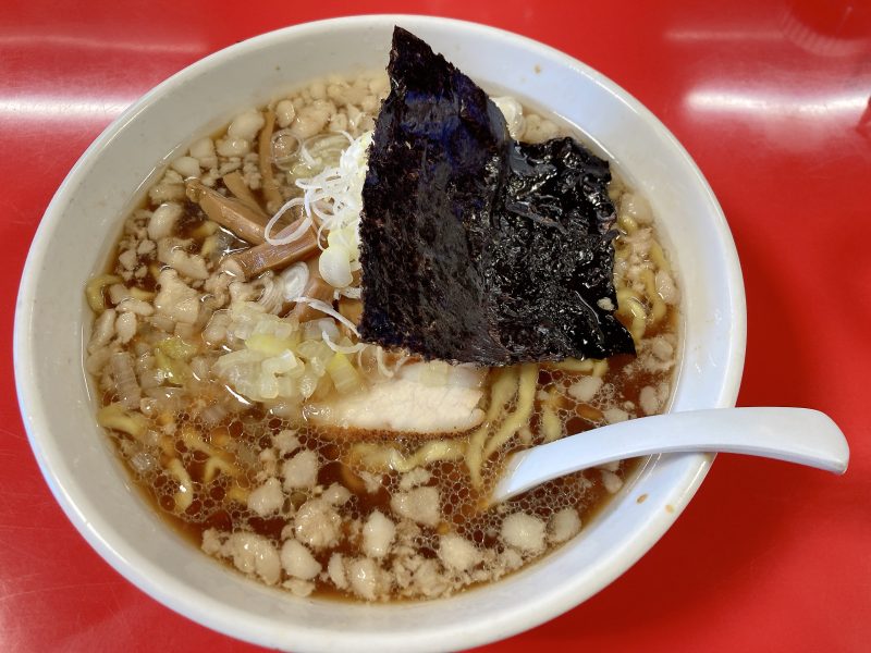 酒田市・龍鳳】背脂たっぷり濃い中華がクセになる！Aセットや普通盛り