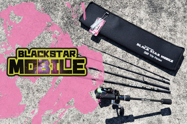 ライトゲーム用パックロッド ゼスタ製「ブラックスター 2nd