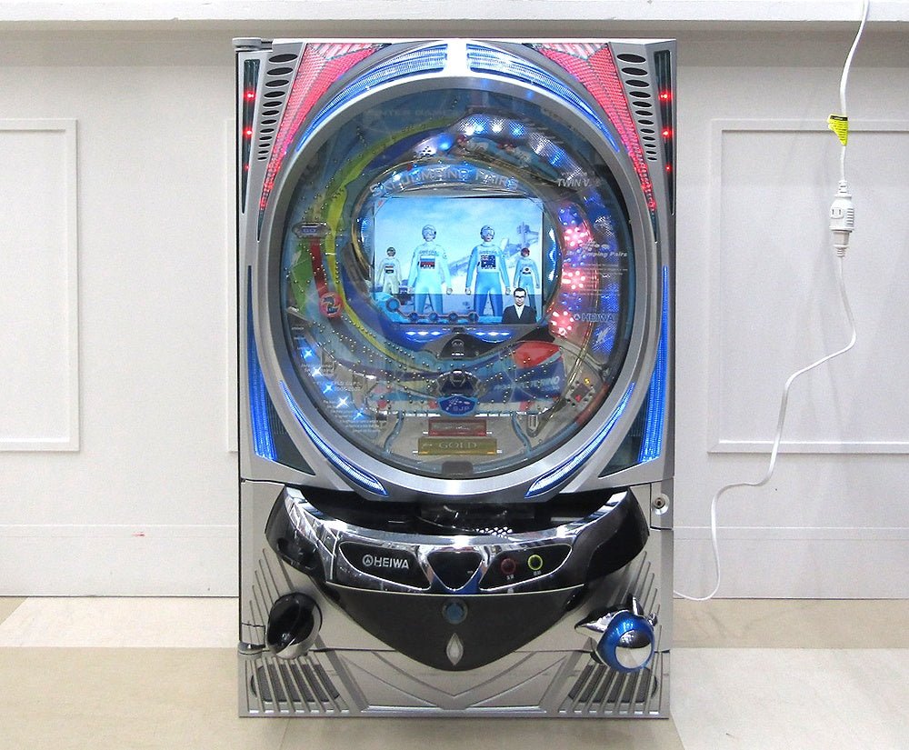 パチンコ実機 CRスキージャンプペア 中級編 循環加工済み 鍵付き