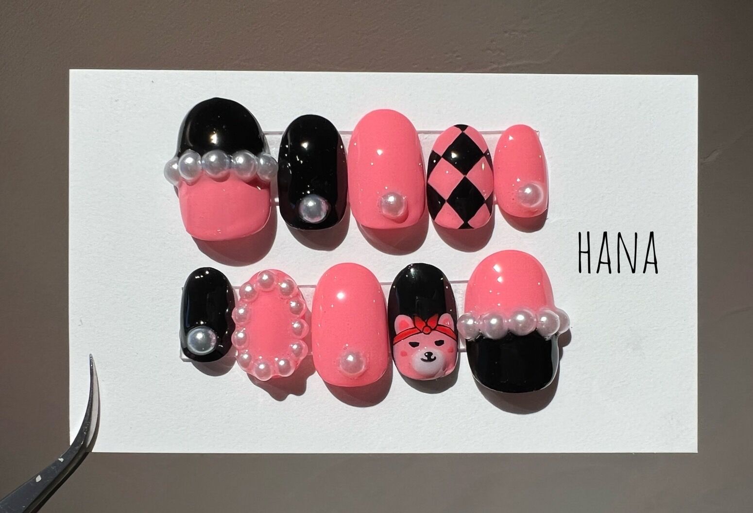 大正駅 ネイルサロン】BLACKPINKドームツアー BORN PINK ネイルチップ