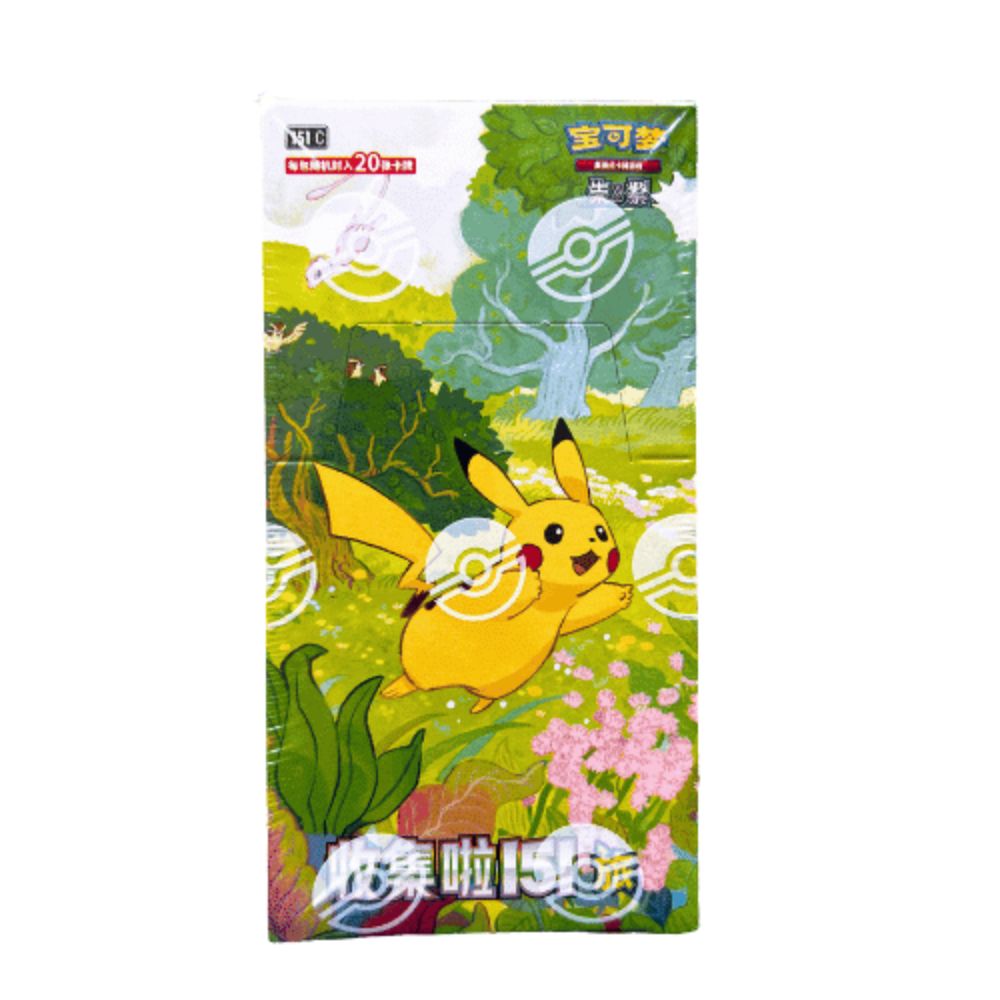 Pokemon Collect 151 Journey Jumbo Booster Box (S-Chinese)