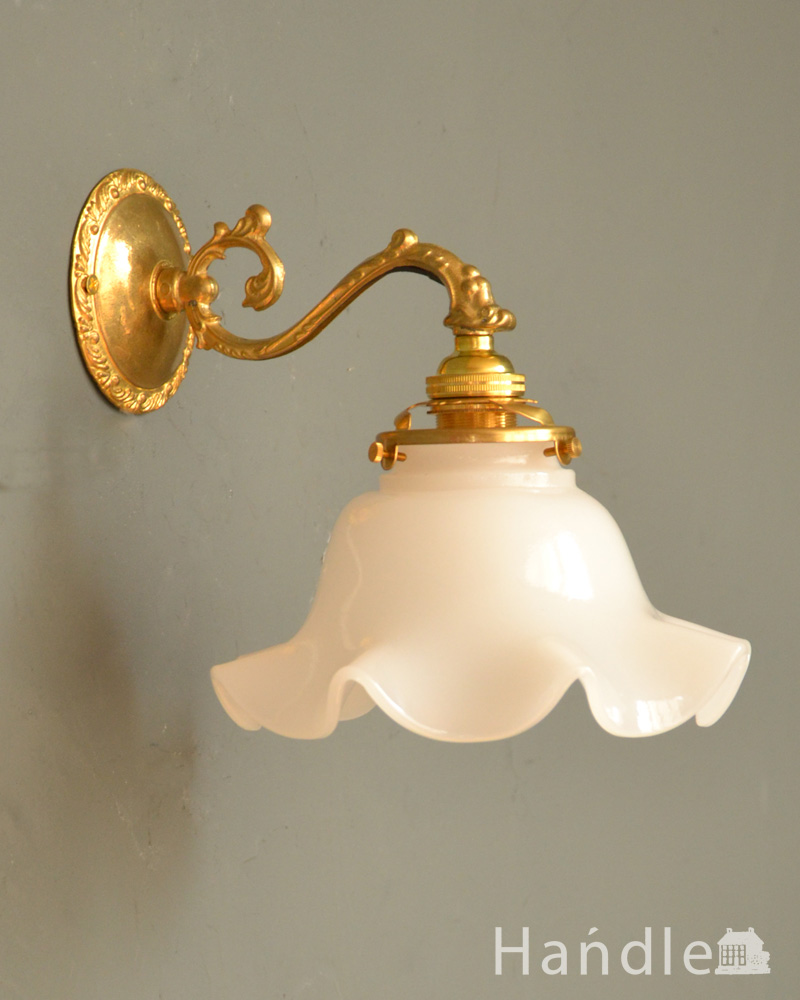 アンティーク風のおしゃれな照明、Handleオリジナル壁付けブラケット