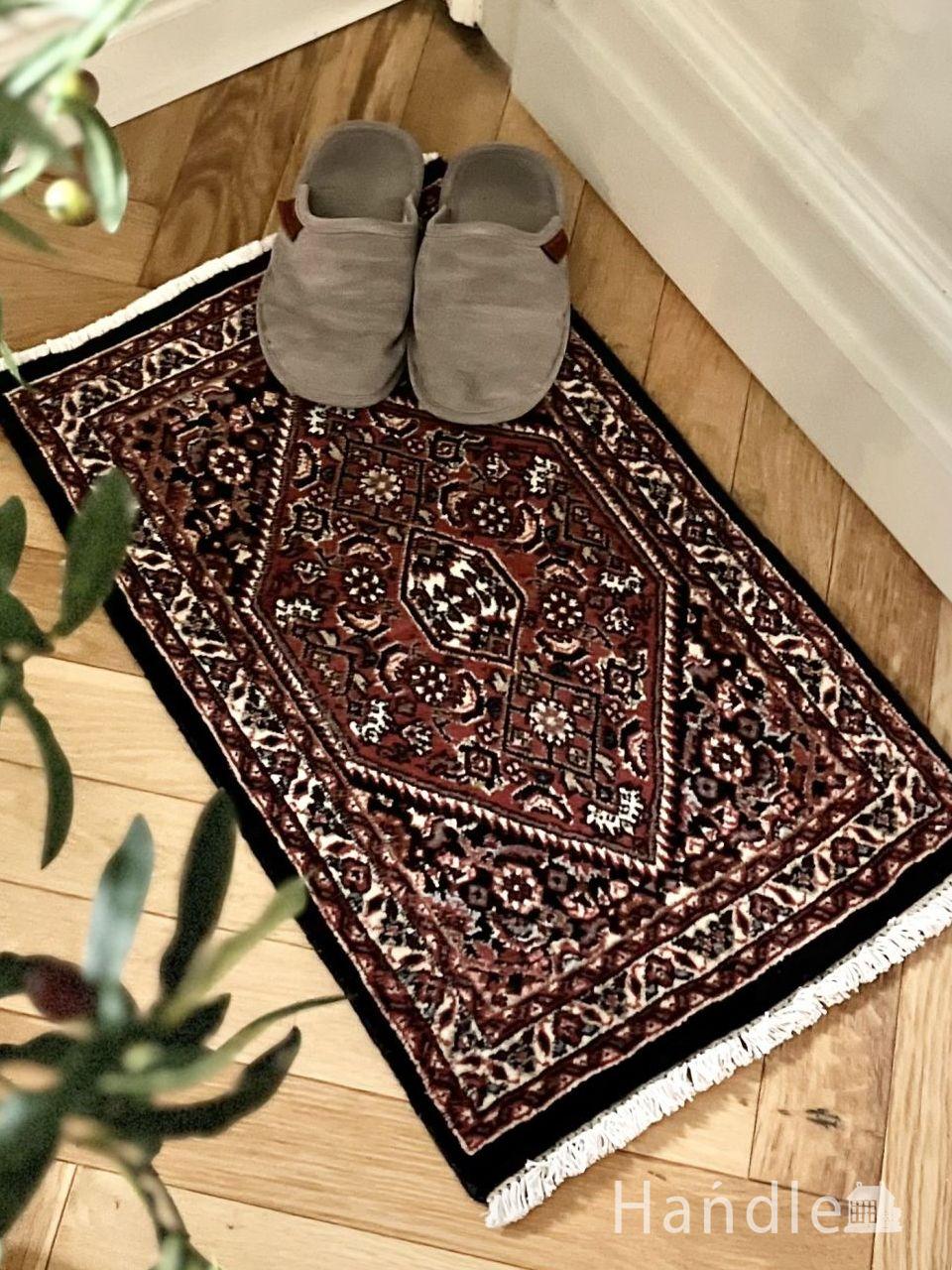 トライバルラグ・トルコヴィンテージラグ・ウール約56×120cm