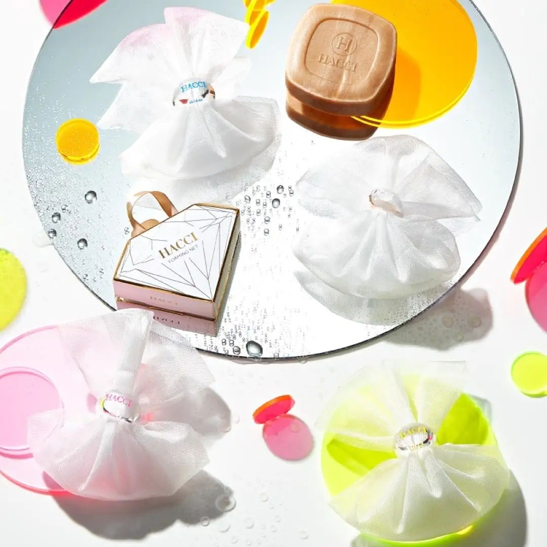 キャンディーカラーリング泡立てネット｜HACCI公式オンラインストア