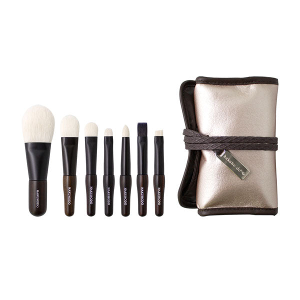 黒檀携帯ミニセット Wh (7本+ケース付き) – 白鳳堂 - 公式オンライン