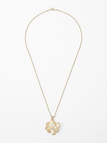 SUPER HAKKA×niwa 「flower」ハンドメイドネックレス（ネックレス